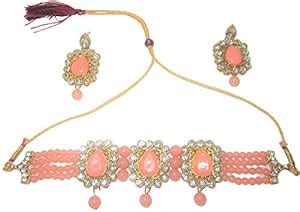 Buy The Shine Store Stylish and Modern Gold Plated Choker Neckless Set ...