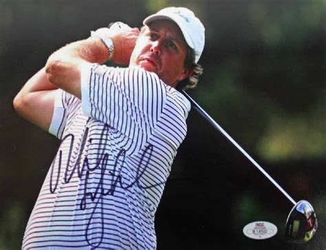 Lot Detail - Phil Mickelson Signed 8" x 10" Color Photo