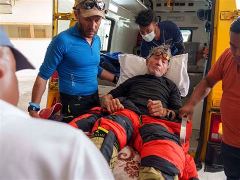 Pacemaker implanted, it took him 12 hours to climb 250 meters; Selvas's ...