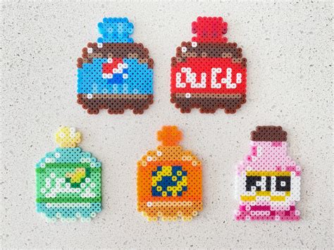 Soft Drinks Cute Bottles (coke, Sprite, Fenta, Pepsi, Rio) - Pixel ...