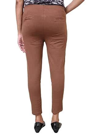 Buy Super 30 Jeggings for Women's Brown Skinny Fit/Stretchable Jeggings ...