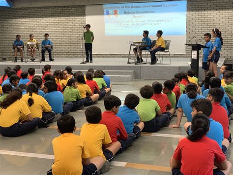 EVS Culmination of Grade 5 - Government Systems | Shiv Nadar School