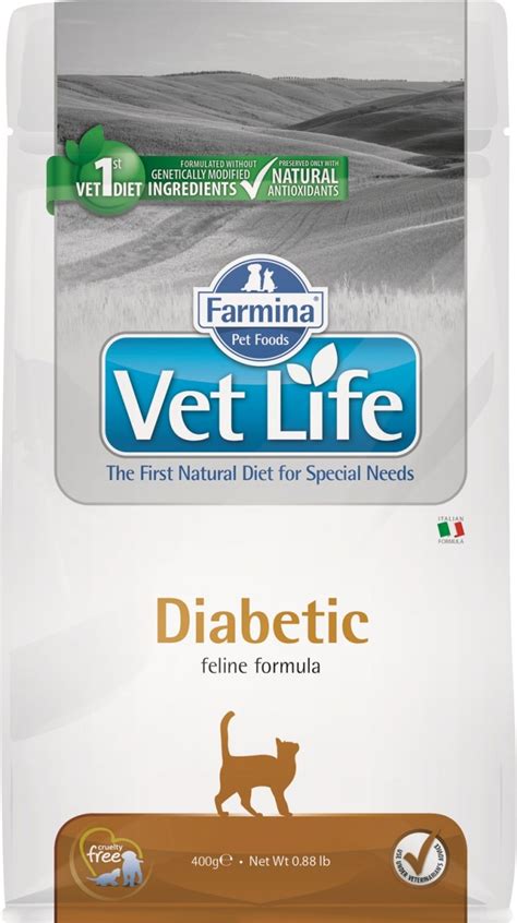 FARMINA Vet Life DIABETIC CAT - Karma weterynaryjna dla kotów - TOFIVET