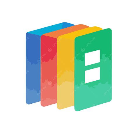 Colorful Photo Of A Google Docs App Icon Vector, A Simplistic Colorful ...