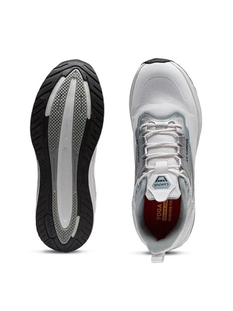 BEAD White Men's Running Shoes – Campus Shoes