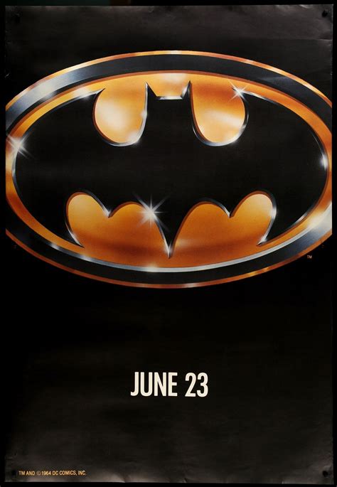 Batman (1989) Original Bus Stop Movie Poster - Original Film Art ...
