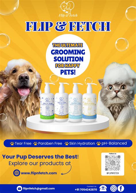 Flip & Fetch | Premium Pet Shampoos for a Healthy, Shiny Coat
