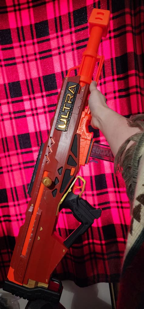 WIP Nerf Ultra Pharaoh custom build : r/Nerf