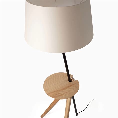 TREEWOOD TRAY Ash tree floor lamp