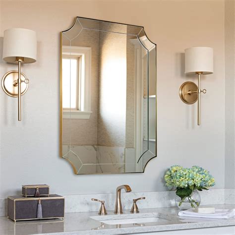 Scalloped Mirrors | Unique Wall Mirror - Moon Mirror