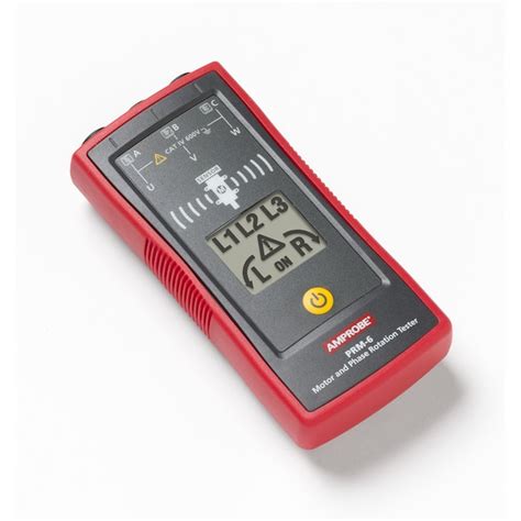 Amprobe PRM-6 Phase Sequence and Motor Rotation Tester Digital Display ...