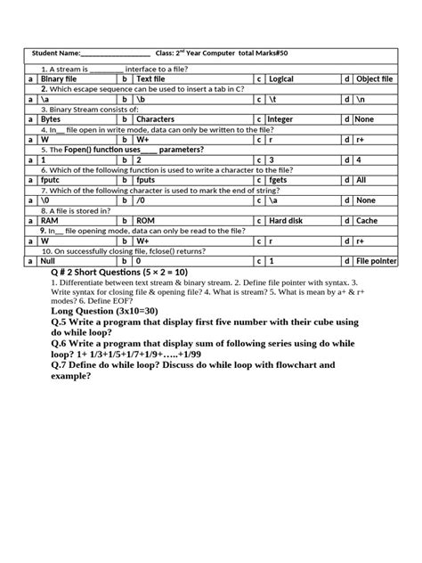 Image result for Important Programs of Computer 2nd Year 2021