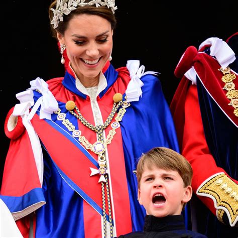 Watch: Prince Louis jokes about looking 'like grandpa' King Charles ...