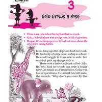 NCERT Textbook: Golu Grows a Nose - English An Alien Hand Class 7 PDF ...