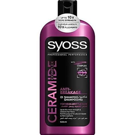 Buy Schwarzkopf SYOSS Ceramide Complex Anti-Breakage, 01 Shampoo - For ...