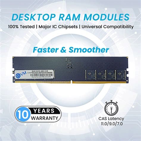 Buy EVM 16GB DDR5 4800MHz RAM