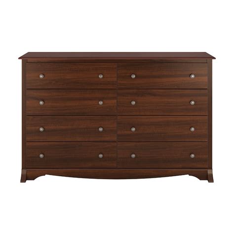 Prepac Monterey Cherry Pine 8-Drawer Standard Dresser CDC-6338 at Lowes.com