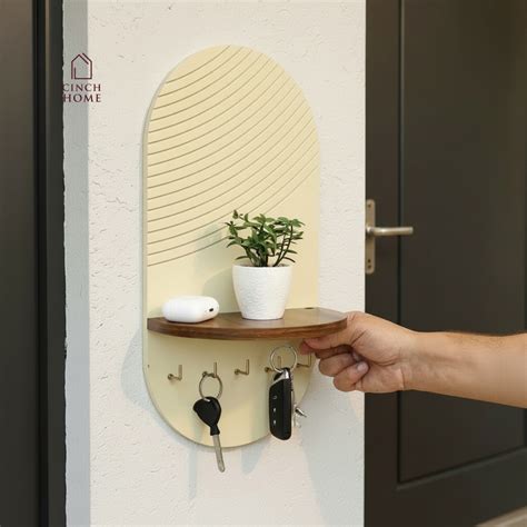 Arch Key Holder with Shelf – Cinch Home