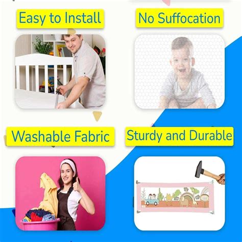 Best Cot Guard for Bed for Baby Safety – Kiddale123