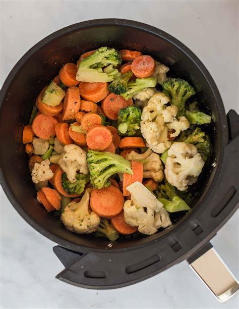 Air Fryer Frozen Vegetables Recipe - Build Your Bite