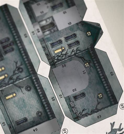 Buy ADDAMS HOUSE Paper Model Papercraft Card Model Kit H0 Online in ...