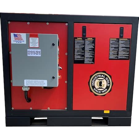 Industrial Gold Rotary Screw Compressor 25hp 3phase 460-480V, R253ENC ...