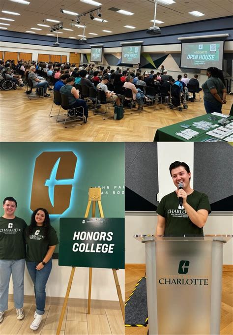 Today, I had the honor of representing the Business Honors Program ...