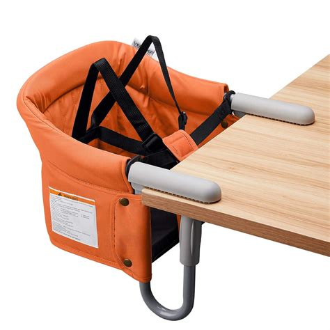 Buy Hook On Chair, VEEYOO Clip On High Chair Folding Fast Table Chair ...