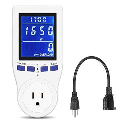 Eecoo Power Meter Monitor,Watt Usage Meter Home Power India | Ubuy