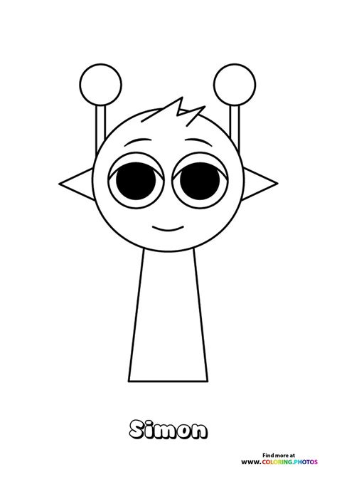 Mr Sun Sprunki - Coloring Pages for kids