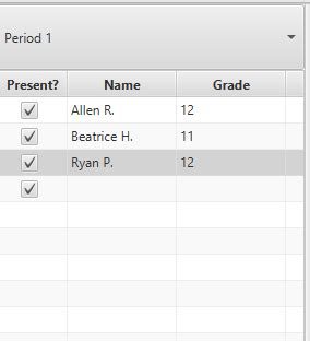 Image result for JavaFX Table View Checkbox