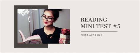 Reading Mini Test 05 - First Aca