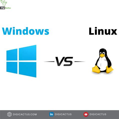 Linux vs Windows: quelle est la différence en 2021? - DigiCactus