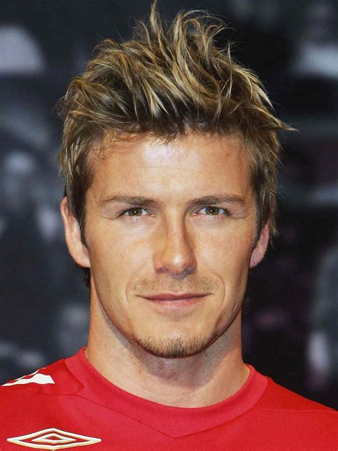 Comb Over Haircut David Beckham