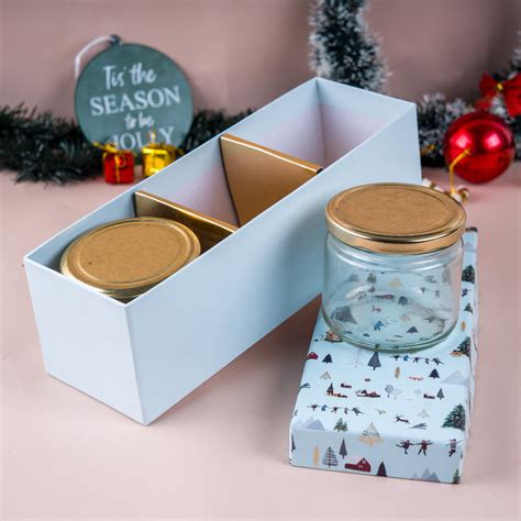Nordic Noel Box of 3 - Frosted Blue – The Packing Company