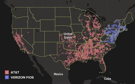Image result for Verizon FiOS Fiber Optic Internet Map