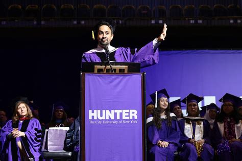 Lin-Manuel Miranda delivers Hunter College commencement speech