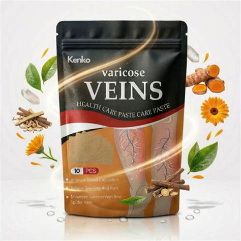 Kenko™ Spider & Varicose Vein Patches | Natural Herbal Therapy for Swe ...