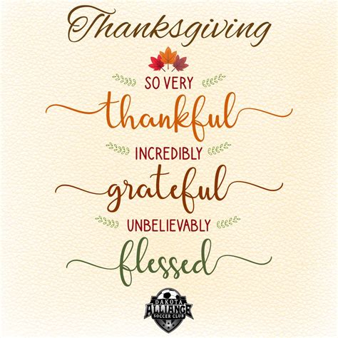 DAKOTA ALLIANCE SOCCER CLUB on LinkedIn: #thankful #grateful #blessed