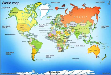 Image result for World Map HD