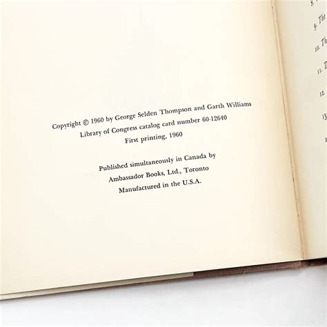 THE CRICKET IN TIMES SQUARE | George Selden, Garth Williams | First ...