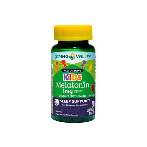 Melatonina 60 Masticables Niños Premium Dormir Mejor – Mis Vitaminas