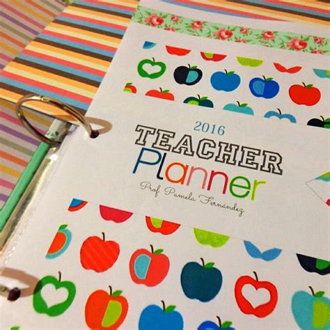 teacher planner cover printable