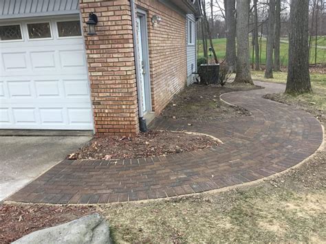 Brick Paver Walkway Installation - All Brick Design