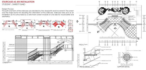 Installation staircase | CEPT - Portfolio