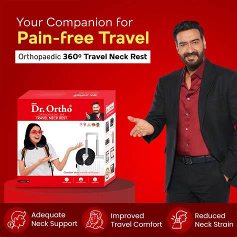 Orthopaedic Travel Neck Pillow for 360-Degree Comfort & Support – Dr. Ortho