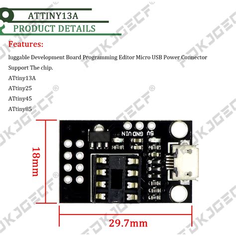 Image result for ATtiny85 Programming USB