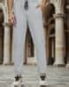 Buy Lt Grey Track Pants for Men by Shein Online | sheinindia.in
