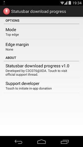 Avanzamento del download nella barra di stato con Statusbar Download ...