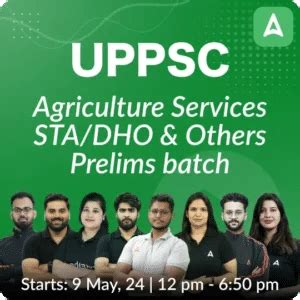 UPPSC Agriculture Services Syllabus 2024 and Detailed Exam Pattern